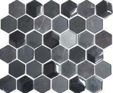 Mosaïque Carrelage Noir