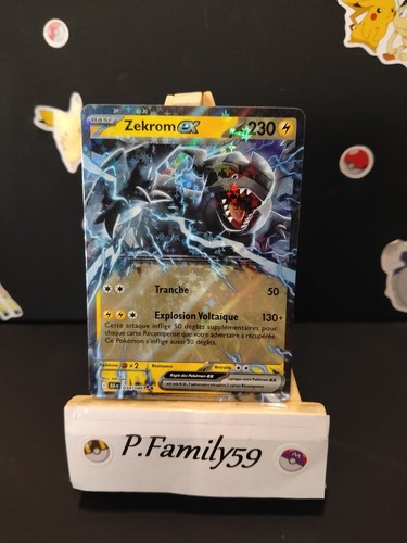 Carte pokémon zekrom - zekrom, ex