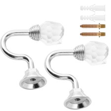  Embrases Rideaux Voilage Accroche Support Fenêtre Crochets Décoratifs