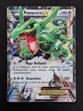 Carte Pokémon Rayquaza EX 75/108 Ciel Rugissant XY06 Fr Moyen état