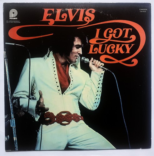 33t elvis presley - elvis, lucky