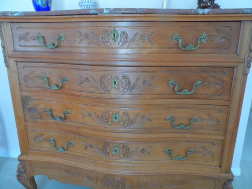 Commode style louis - commode, xv