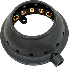 Chinese Wok Range WR-JBC9NG Black 9" Speed Burner W/Cap -15 Tips Natural Gas