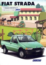 Catalogue Brochure Fiat Strada 04/1999 Italie Italia