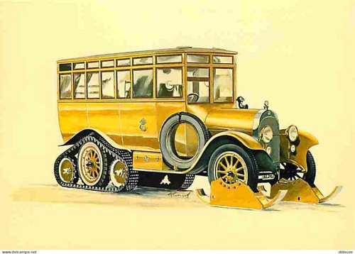 Carte postale automobiles - carte,