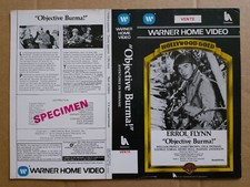 JAQUETTE VHS - OBJECTIF BURMA
