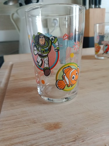 Verre moutarde amora disney - verre, À