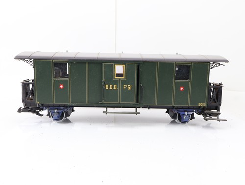Wagon bagages lgb - wagon, échelle
