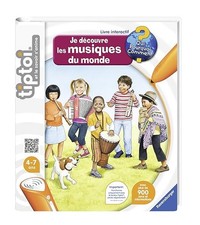 Ravensburger - 00662 - Je découvre Les musiques du Monde Tiptoi