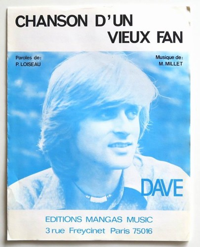 Partition vintage sheet - , music