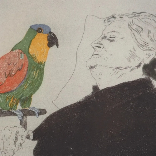 David hockney mère de - mère,