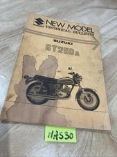 Suzuki GT250A note bulletin
