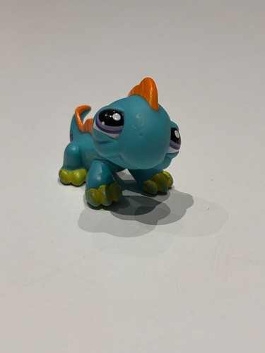 Littlest pet shop iguane bleu - shop,