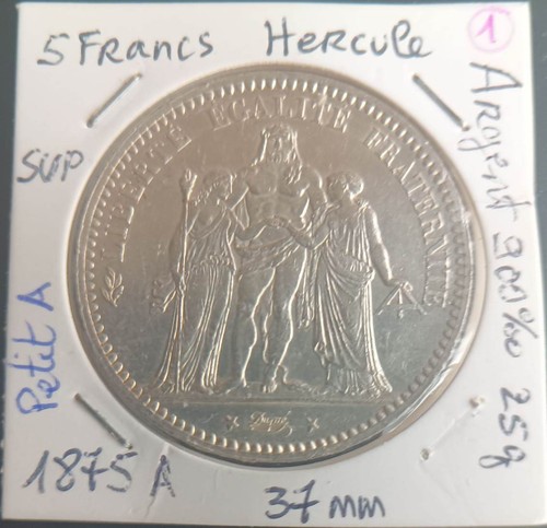 Francs hercule 1875 - (,