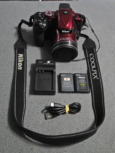 Nikon coolpix p600 rouge - 📸,
