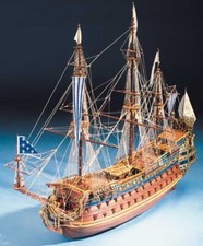 MANTUA MODEL le Soleil Royal Art. 796 Kit De Bateau en Bois Échelle 1:77