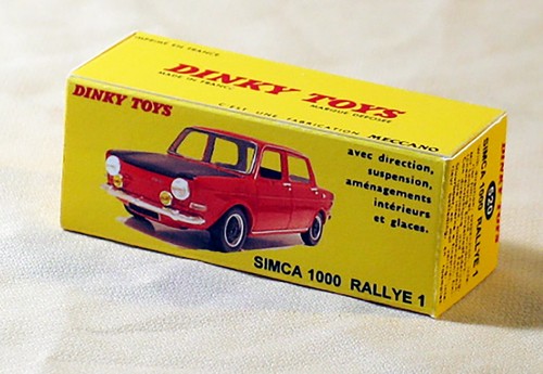 Dinky toys 520 simca 1000 - toys,