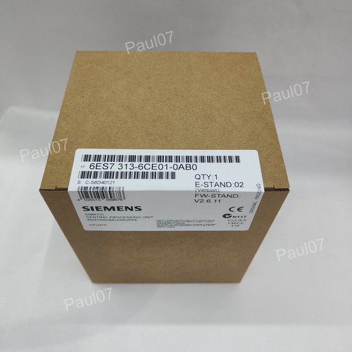 New siemens 6es7313 6ce01 - new,