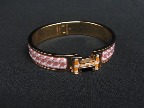 Hermes click bangle bracelet - click, h