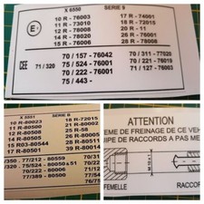 Autocollant MATRA compartiment