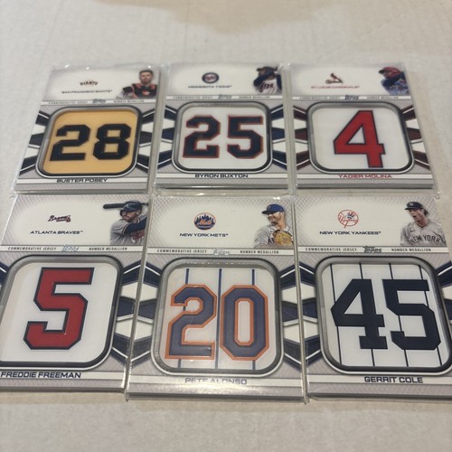 2022 topps jersey number - topps,