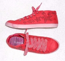 SAN MARINA basses textile velouté rouge corail P 38 TBE