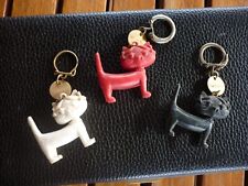 Lot de 3 porte-clés figurines