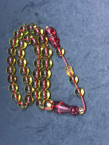 Amber misbaha tasbih - amber,