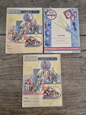 Lot De 3 Ancien Protège Cahier Publicitaire