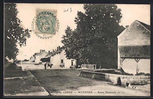 Cpa myennes cosne - cpa,