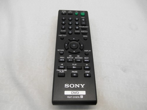Sony rmt d197a dvd - sony,