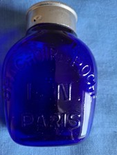 ANCIEN CRACHOIR DE POCHE L.N PARIS. VERRE