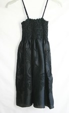 Nuisette Transparente Courte Deshabille Noir Bustier Smoks Taille Unique