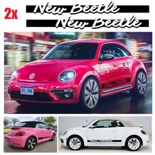 2 Bandes Bas de caisse Coccinelle pour New Beetle Autocollants Stickers HERBIE