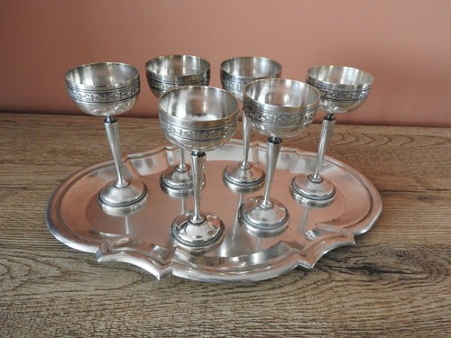 Ancien service liqueur - service, a
