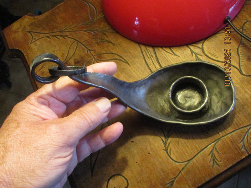 Ancienne rustique lampe - ancienne,