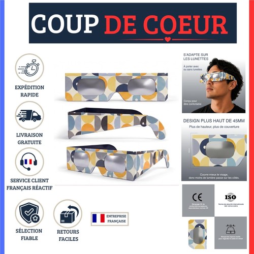 Lunettes éclipse solaire - , 2