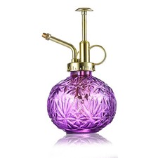 Verre Plantes Vaporisateur Darrosage, 240ml Rétro avec Pompe Supérieure Arros...