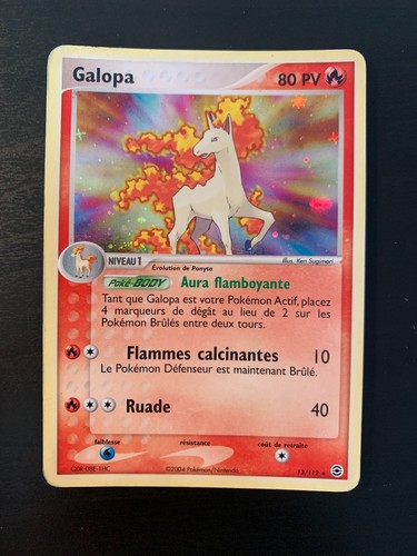 Carte pokémon galopa 13 112 - carte, 13/112