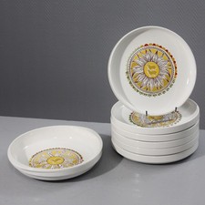 Service à couscous Salins Faïencerie France décor oriental années 1950