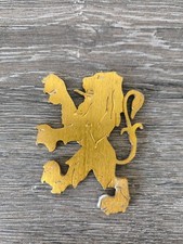 ANCIEN INSIGNE / PLAQUE CALANDRE AUTOMOBILE METAL PEUGEOT