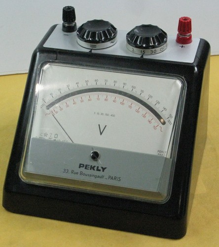 Voltmètre pekly j32649 - voltmètre,