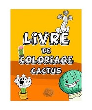 Livre de Coloriage Cactus
