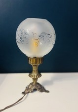 Lampe ancienne 1940 1950 globe