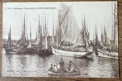 Cpa carte postale bateaux - -,