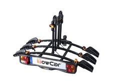 TOWCAR Porte-vélos sur attelage avec voyants lumineux à 4 fonctions B3