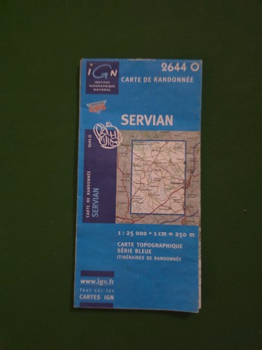 Carte ign 2644o servian série - 2644o,