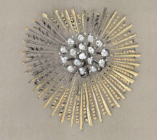 Gouaché Joaillerie 1930's Boucheron Projet Broche Soleil Diamants Jewelry sketch