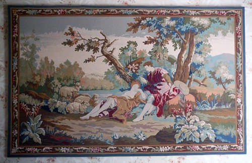 Tapisserie point aubusson - tapisserie, d’aubusson