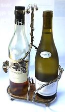 ANCIEN CADDY 2 BOUTEILLES DE VIN PRÉSENTOIR CADDY 2 WINE BOTTLE WINE OBJECT